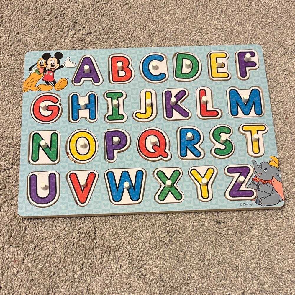 Melissa & Doug Disney Alphabet Puzzle